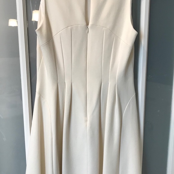 Shoshanna cream/ivory dress w/ fit-and-flare skirt - Picture 8 of 8